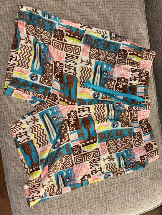Buc-Ees Other - Buc-ee's Men's Multicolor Swim Trunks
